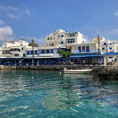 Walk On The Beach In Seconds - Studio With Apollon Beach View Balcony شقة Apollon (Naxos)
