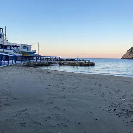 Walk On The Beach In Seconds - Studio With Apollon Beach View Balcony Daire