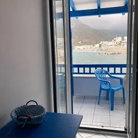 Daire Walk On The Beach In Seconds - Studio With Apollon Beach View Balcony Apollon (Naxos)