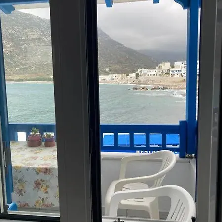 Daire Walk On The Beach In Seconds - Studio With Apollon Beach View Balcony Apollon (Naxos)